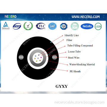 GYXY unitube optic fiber cable